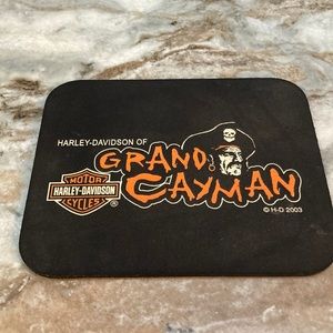 Harley mouse pad.  2003